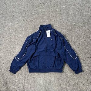 Nike Sportswear Solo Swoosh Woven Track Jacket Men’s Size Small